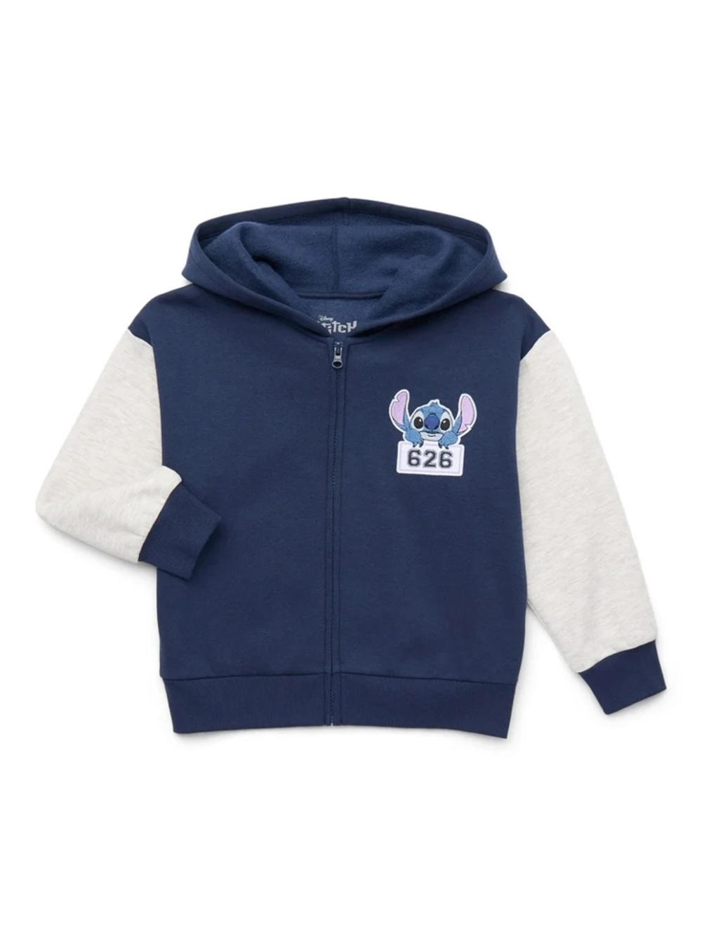 Disney Stitch Fleece Zip Up Jacket